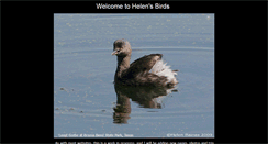 Desktop Screenshot of helensbirds.com